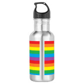 Personalisierter Stolz Edelstahlflasche (Rückseite)