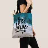 Personalisierter Strand Die Bridge Tote Tag Tasche (Von Nahem)
