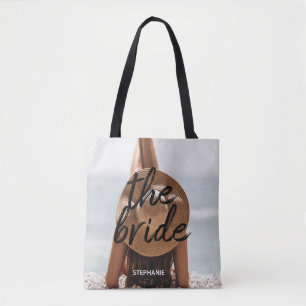 Personalisierter Strand Die Bridge Tote Tag Tasche