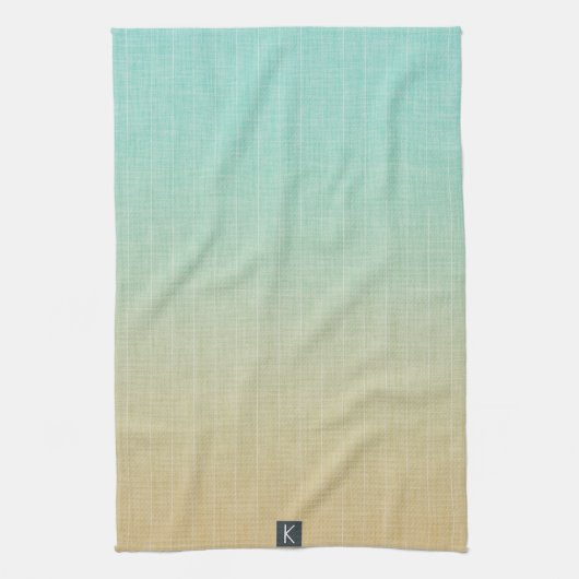 Personalisierter Strand Geschirrtuch (Vertikal)