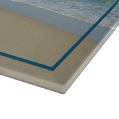 Personalisierter Strand Schneidebrett (Ecke)