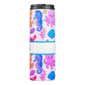 Personalisierter Strand-Trinkbecher Thermosbecher (Rückseite)