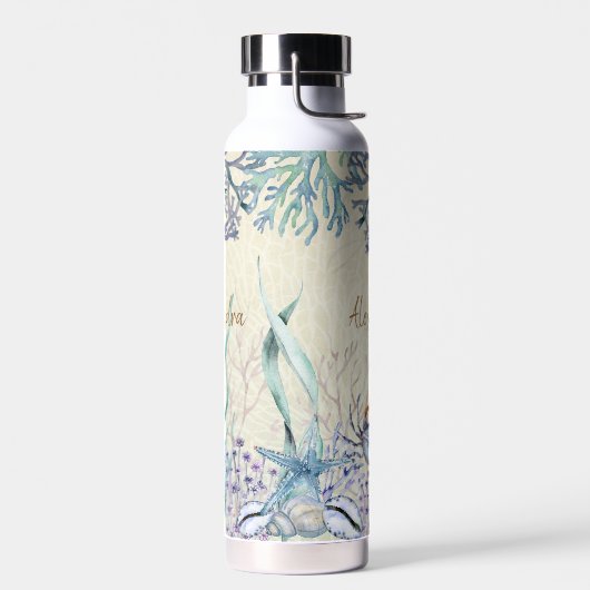 Personalisierter Strand Trinkflasche (Links)