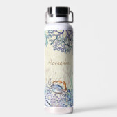 Personalisierter Strand Trinkflasche (Rückseite)