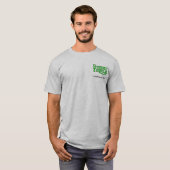 Personalisierter Straßen-Dreiergruppen-T - Shirt (Vorne ganz)