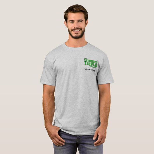 Personalisierter Straßen-Dreiergruppen-T - Shirt (Vorne ganz)