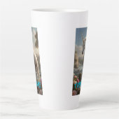 Personalisierter Stream der Blume Milchtasse (Vorderseite)