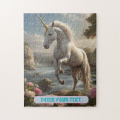 Personalisierter Stream der Blume Puzzle (Vertikal)