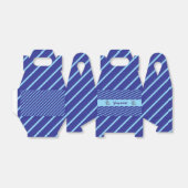 Personalisierter Streifen Geschenkschachtel (Ungefaltet)