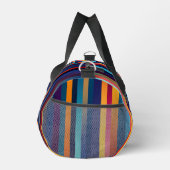 Personalisierter Streifenmuster Duffle Bag (Rechts)