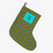 Personalisierter Strumpf Großer Weihnachtsstrumpf (Vorderansicht (hängend))