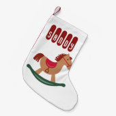 Personalisierter Strumpf Kleiner Weihnachtsstrumpf (Vorderansicht (hängend))