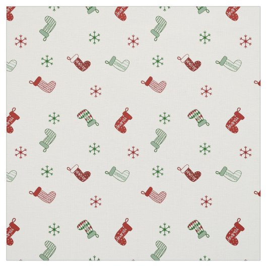 Personalisierter Strumpf Pattern Stoff (Muster)