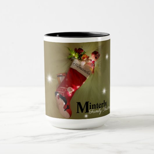 Personalisierter Strumpf Tasse (Zentrum)