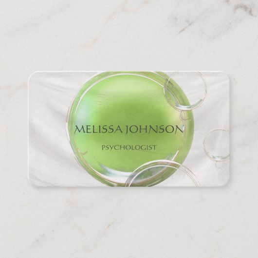 Personalisierter Stylist Couch Business Cart Visitenkarte (Vorderseite)