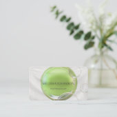 Personalisierter Stylist Couch Business Cart Visitenkarte (Stehend Vorderseite)