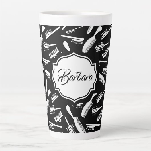 Personalisierter Stylist Milchtasse (Vorderseite)