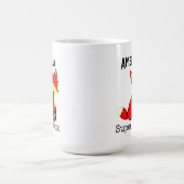 Personalisierter süßer Fuchs Kaffeetasse (Mittel)