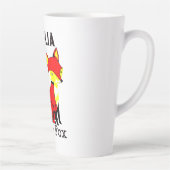Personalisierter süßer Fuchs Milchtasse (Rechts)