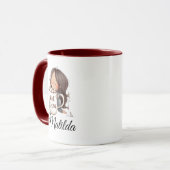 Personalisierter süßer Kakao Tasse (Vorderseite Links)