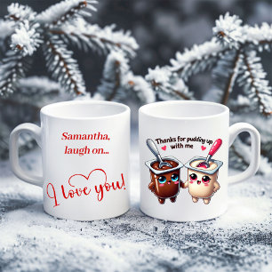 Personalisierter süßer Lebensmittel-Tassen-Geschen Kaffeetasse