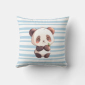 Personalisierter süßer Panda Kissen (Rückseite)