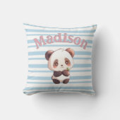 Personalisierter süßer Panda Kissen (Vorderseite)