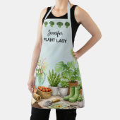 Personalisierter süßer Plant Lady Garten Schürze (InSitu)