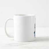 Personalisierter süßer Scottish Fold Katzenklempne Kaffeetasse (Links)