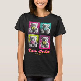 Personalisierter süßer Teddybär T-Shirt