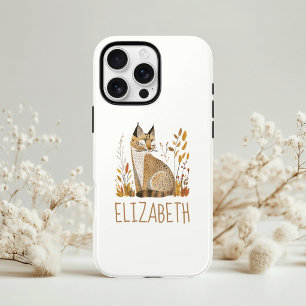 Personalisierter süßer Waldluchs Case-Mate iPhone Hülle