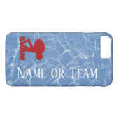 Personalisierter Swim-Design-Handy-Fall Case-Mate iPhone Hülle (Rückseite (Horizontal))