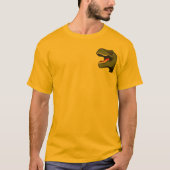 Personalisierter T-Rex Taschen-T - Shirt (Vorderseite)