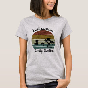 Personalisierter T - Shirt für Familienurlaub