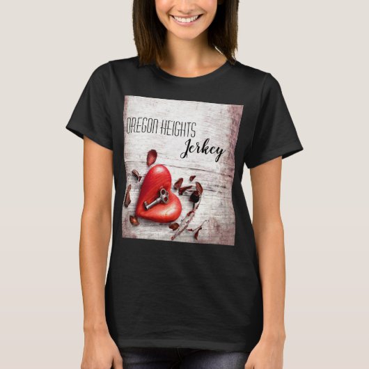 Personalisierter T - Shirt für Land-Holz (Vorderseite)