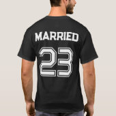 Personalisierter T - Shirt für neugeborene Gräuel (Rückseite)