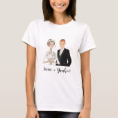 Personalisierter T - Shirt für sie (Vorderseite)