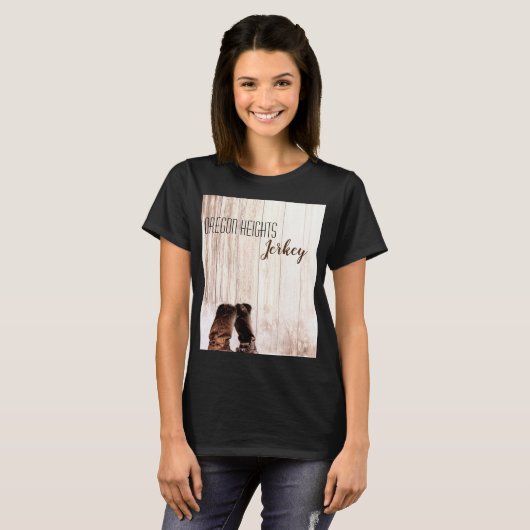 Personalisierter T - Shirt für Unternehmen - Land  (Vorne ganz)