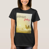 Personalisierter T - Shirt Sunny Morning Farm C (Vorderseite)