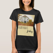 Personalisierter T - Shirt Sunset Barland (Vorderseite)