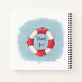 Personalisierter Tabellenkalkulationshelden Notizbuch (Rückseite)