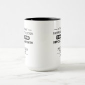 Personalisierter Taekwondo-Trainer Tasse (Zentrum)