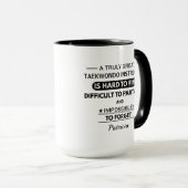 Personalisierter Taekwondo-Trainer Tasse (VorderseiteRechts)