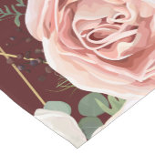 Personalisierter Tafelrunner Geometrischer Gartenw Kurzer Tischläufer (Ecke)