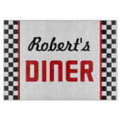 Personalisierter Tafelschneider Schneidebrett (Vorderseite)