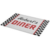 Personalisierter Tafelschneider Schneidebrett (Ecke)