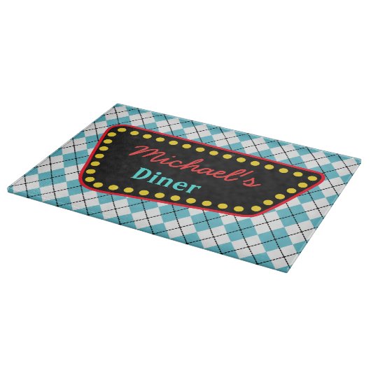 Personalisierter Tafelschneider Schneidebrett (Ecke)