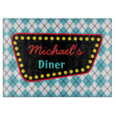 Personalisierter Tafelschneider Schneidebrett (Vorderseite)