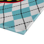 Personalisierter Tafelschneider Schneidebrett (Ecke)