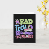 Personalisierter Tag der Radiologie Karte (Gelbe Blume)